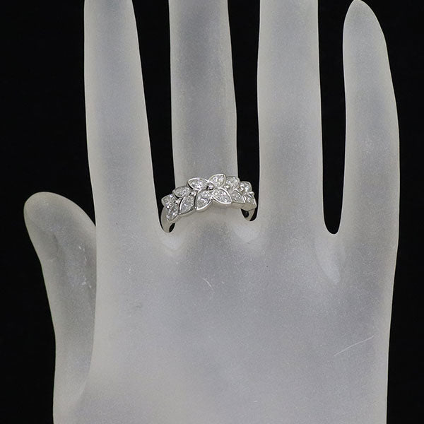 Pt900 ダイヤモンド リング 1.32ct フラワー