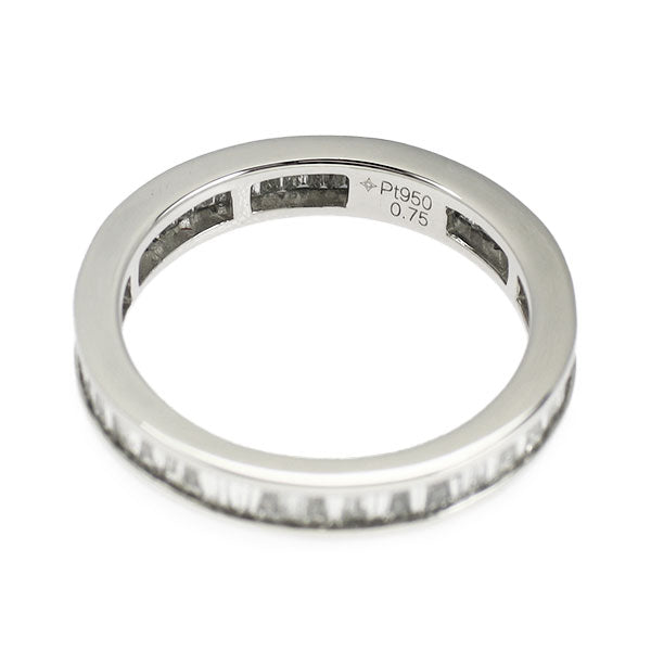 GSTV Pt950 ダイヤモンド リング 0.75ct フルエタニティ