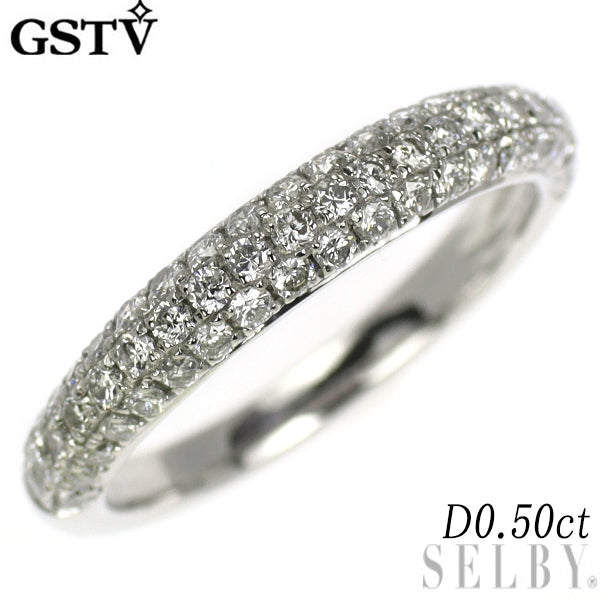 GSTV PT950 ダイヤモンド リング