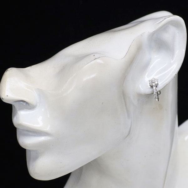 星の砂 Pt900 ダイヤモンド イヤリング 0.64ct