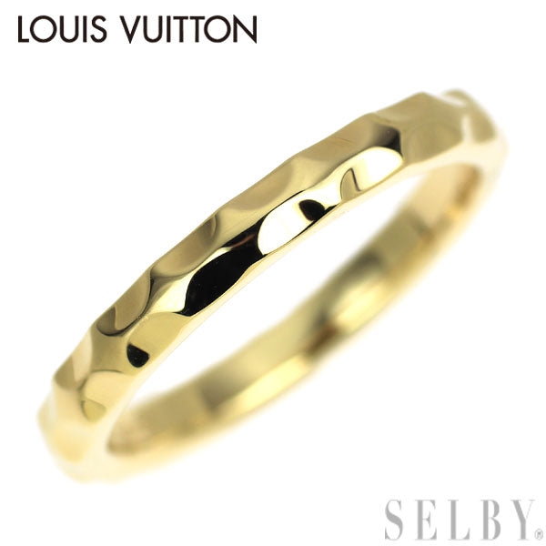 ルイヴィトン K18YG リング モノグラムアンフィニ 50号