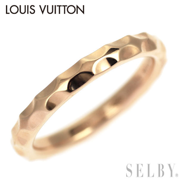 ルイヴィトン K18PG リング モノグラムアンフィニ 46号