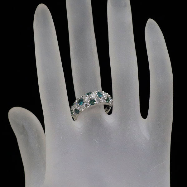 希少 Pt900 アレキサンドライト ダイヤモンド リング 0.93ct D1.68ct