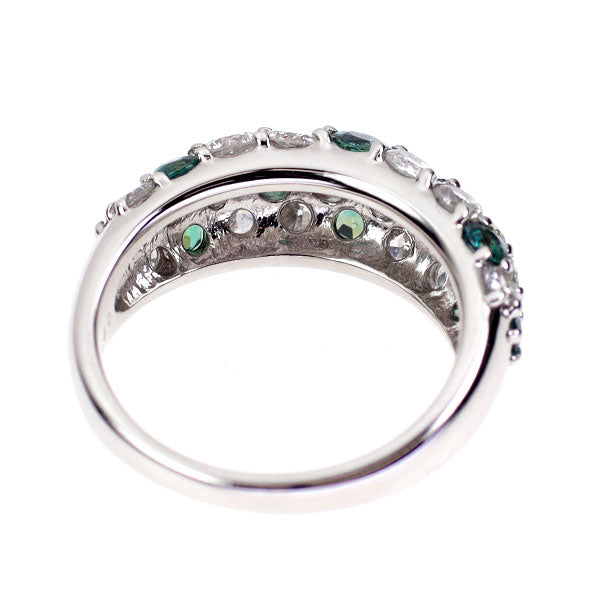 希少 Pt900 アレキサンドライト ダイヤモンド リング 0.93ct D1.68ct