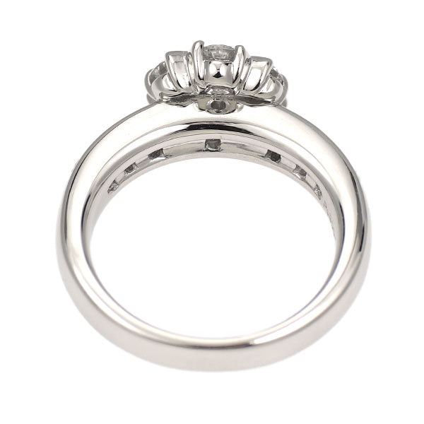 Pt900 ダイヤモンド リング 1.008ct フラワー