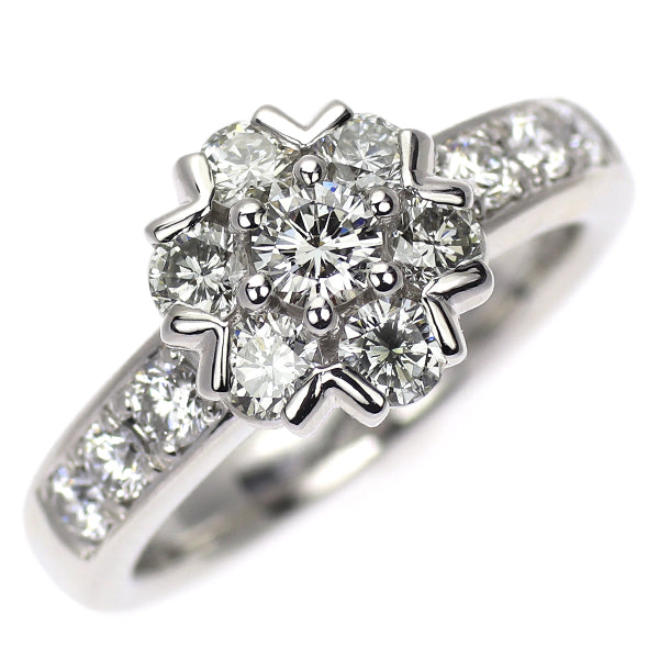 Pt900 ダイヤモンド リング 1.008ct フラワー