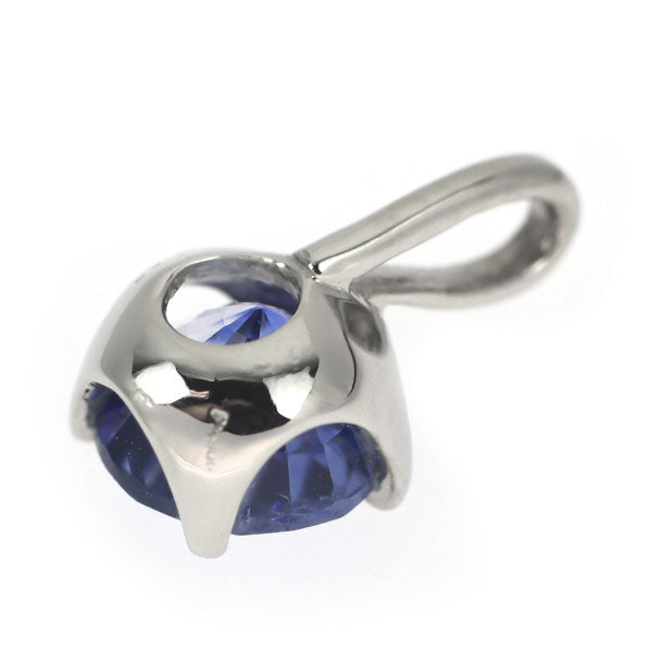 Pt900 サファイア ペンダントトップ 0.68ct