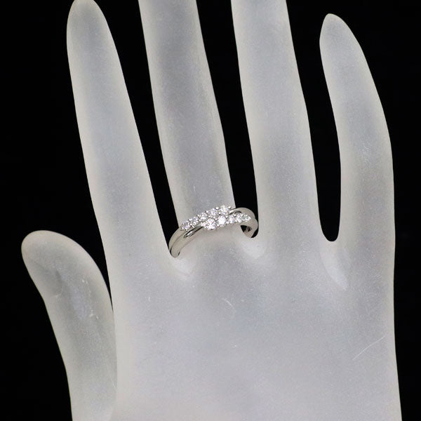 ロイヤルアッシャー ◆Pt900/K18*9.5号*ダイヤモンドコンビリング ロイヤルアッシャー Pt900 ダイヤモンド リング 0.38ct