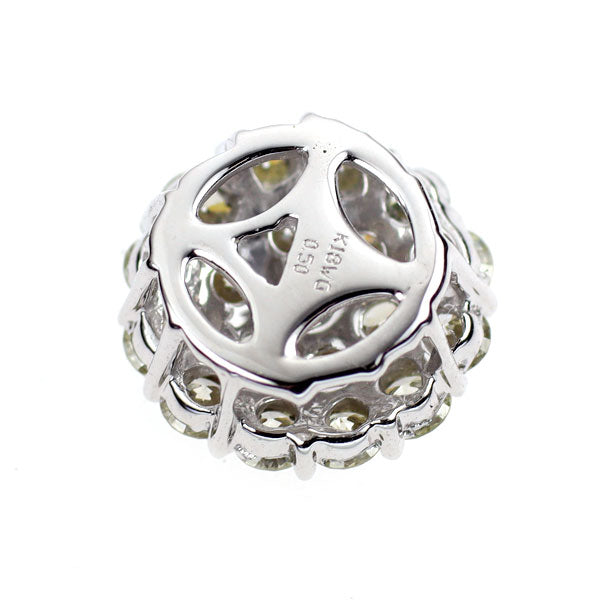 K18WG ダイヤモンド ペンダントトップ 0.50ct