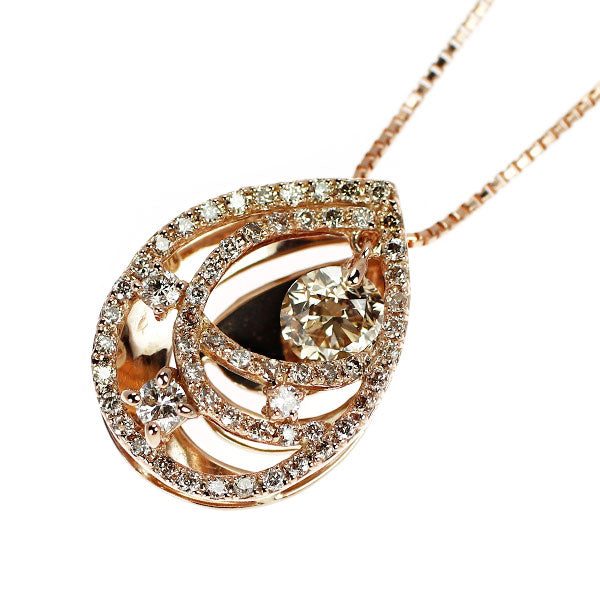 K18PG ダイヤモンド ペンダントネックレス 1.00ct