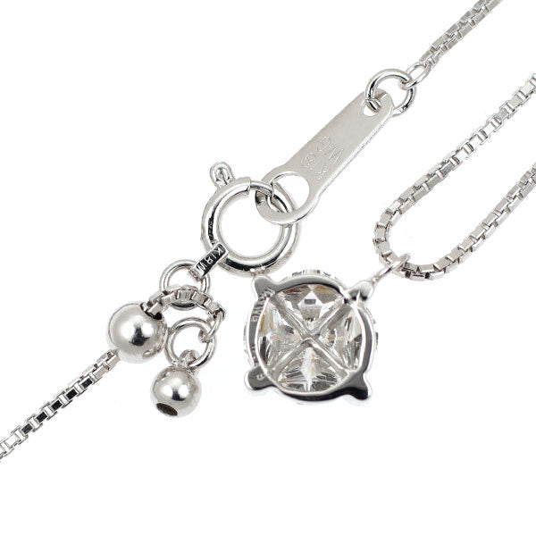 K18WG ダイヤモンド ペンダントネックレス 0.63ct