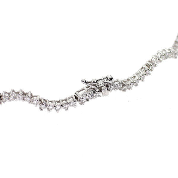 K18WG ダイヤモンド ブレスレット 2.241ct