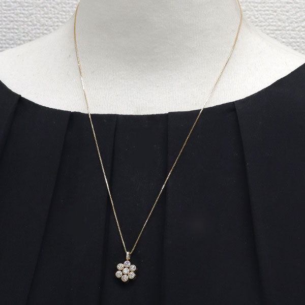 K18YG ダイヤモンド ペンダントネックレス 1.00ct