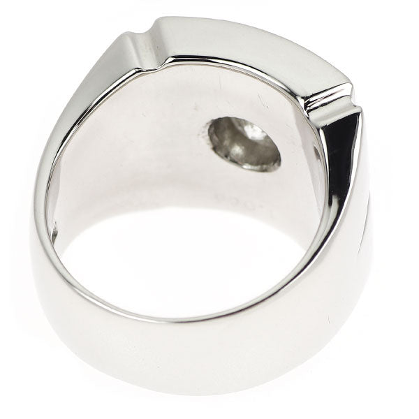 Pt850 ダイヤモンド 印台 リング 1.066ct D0.20ct — セルビー