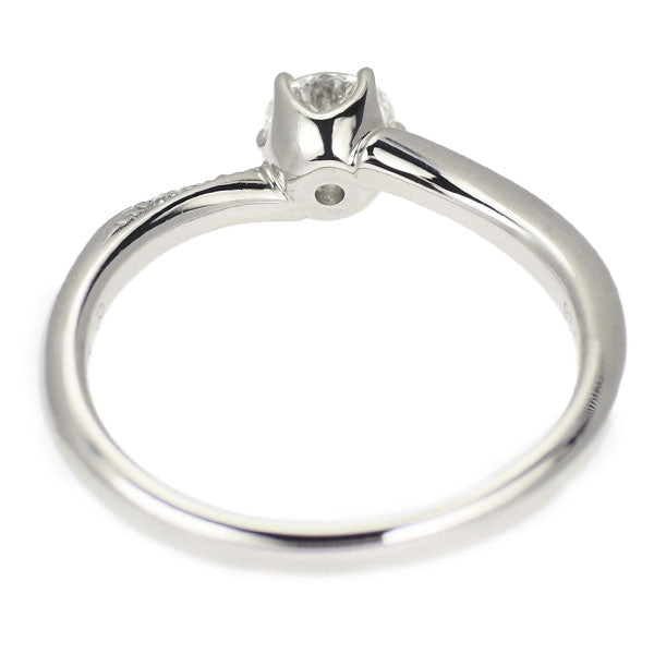 Pt950 ダイヤモンド リング 0.26ct D FL 3EX