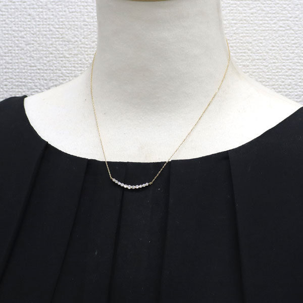 K18YG ダイヤモンド ペンダントネックレス 0.50ct