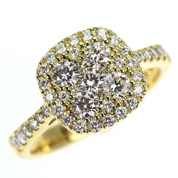 K18YG ダイヤモンド リング 0.78ct