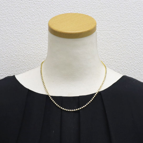 K18YG ダイヤモンド ネックレス 5.248ct  テニス