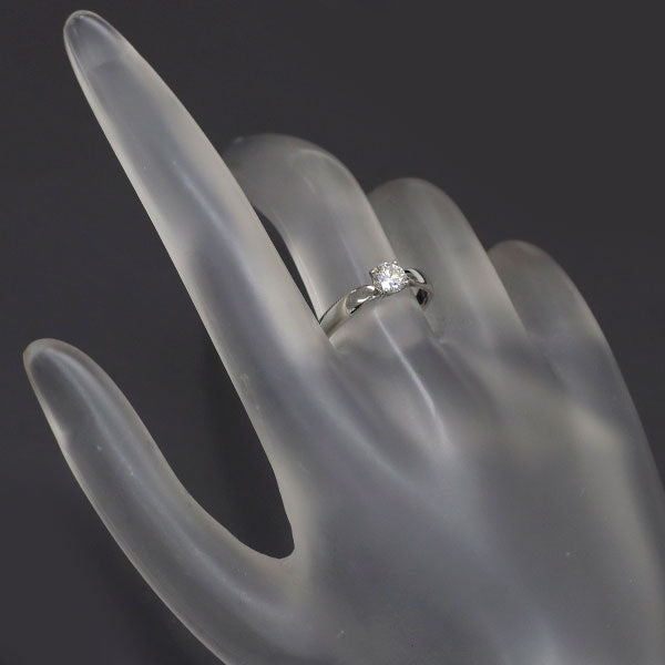 ティファニー Pt950 ダイヤモンド リング 0.35ct ハーモニー