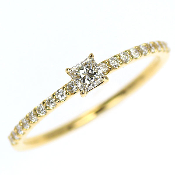 スタージュエリー K18YG ダイヤモンド リング 0.24ct — セルビー