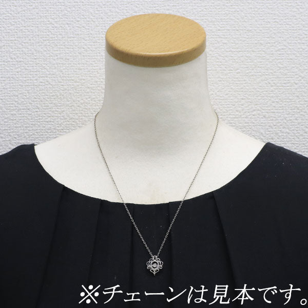 Pt900 ダイヤモンド ペンダントトップ 0.150ct D0.07ct