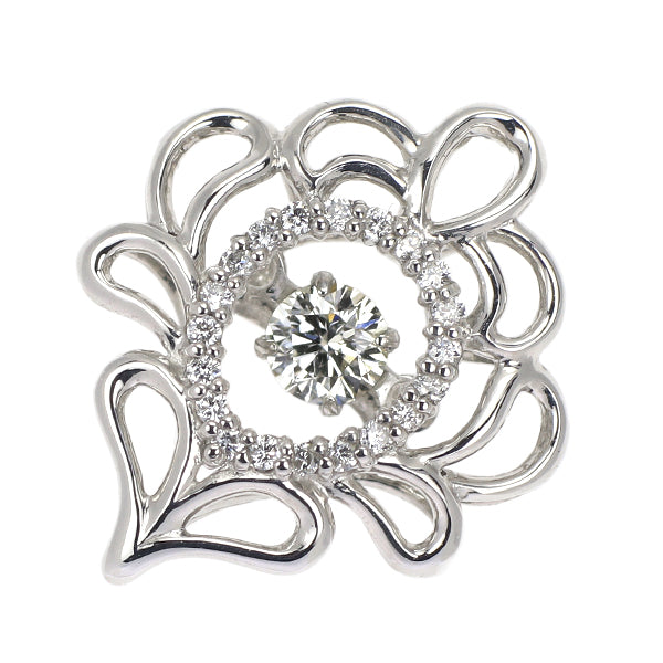 Pt900 ダイヤモンド ペンダントトップ 0.150ct D0.07ct