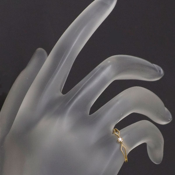 ete K18YG ダイヤモンド リング 0.01ct ピンキー — セルビーオンライン