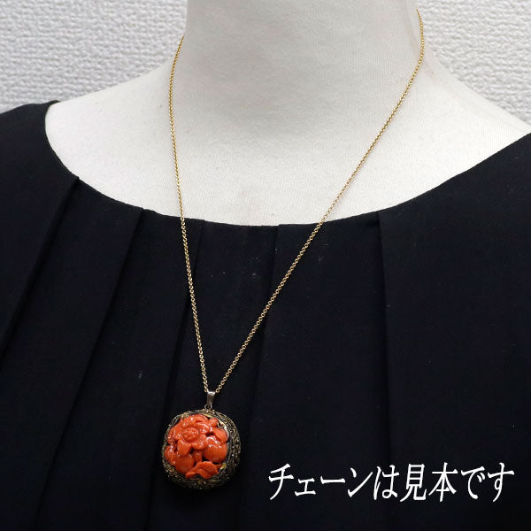 SV 珊瑚/サンゴ ペンダントトップ