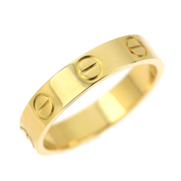 カルティエ K18YG リング ミニラブ 47号