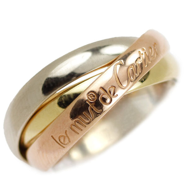 カルティエ/Cartier】 トリニティリング 9号 K18YG/WG/PG 【公式通販】