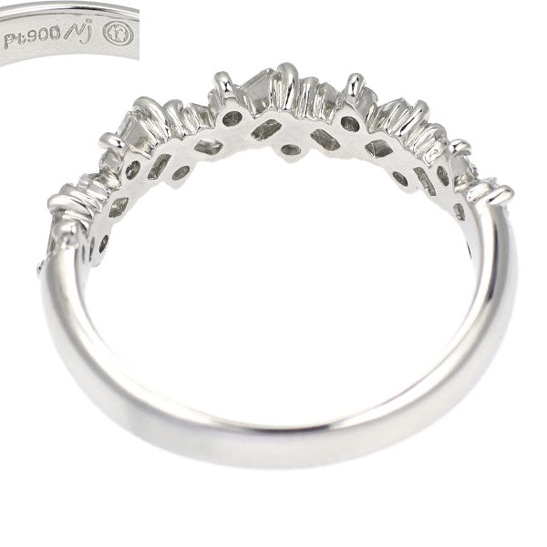 伊勢丹 Pt900 ダイヤモンド リング 0.53ct