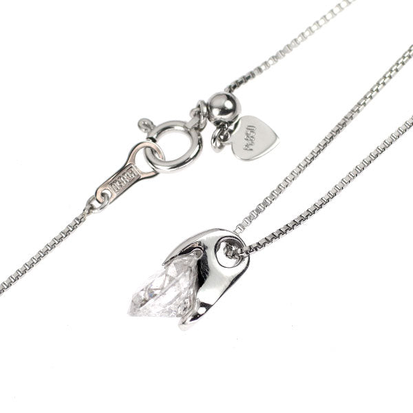 Pt900/ Pt850 ダイヤモンド ペンダントネックレス 1.50ct 一点留め