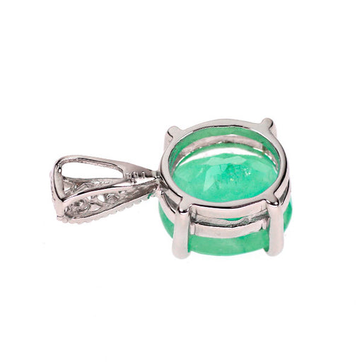 特別サービス品◆Pt900エメラルド、ダイヤモンドつきペンダントトップ Pt900 エメラルド ダイヤモンド ペンダントトップ 2.75ct D0.01ct