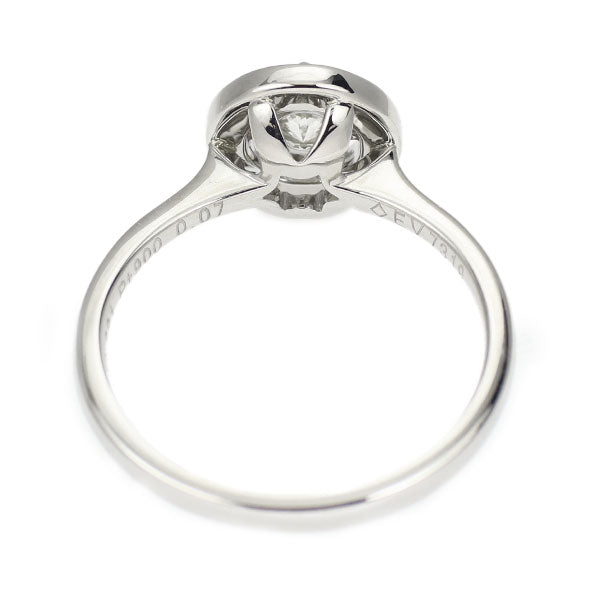 フォーエバーマーク Pt900 ダイヤモンド リング 0.321ct D0.07ct センターオブマイユニバース