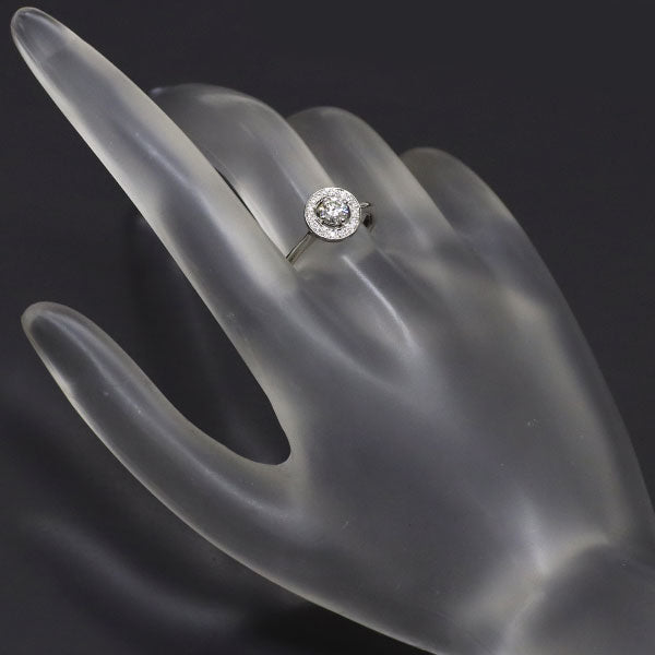 フォーエバーマーク Pt900 ダイヤモンド リング 0.321ct D0.07ct センターオブマイユニバース