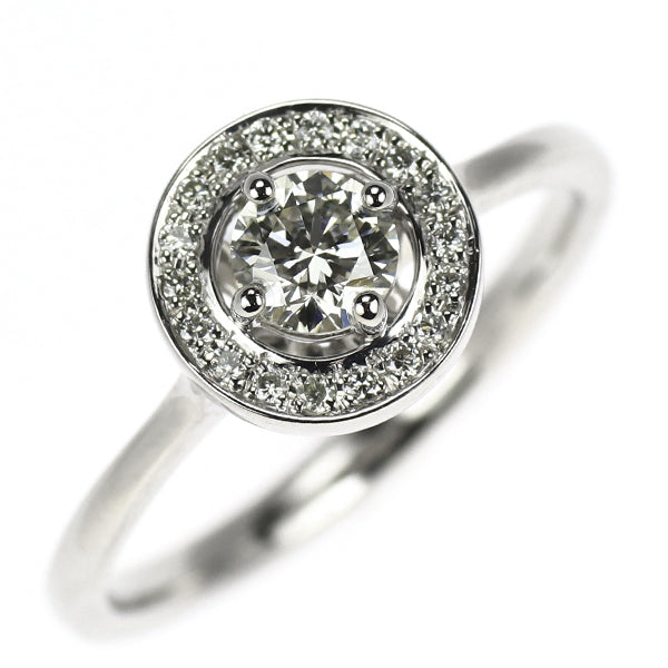 フォーエバーマーク Pt900 ダイヤモンド リング 0.321ct D0.07ct センターオブマイユニバース