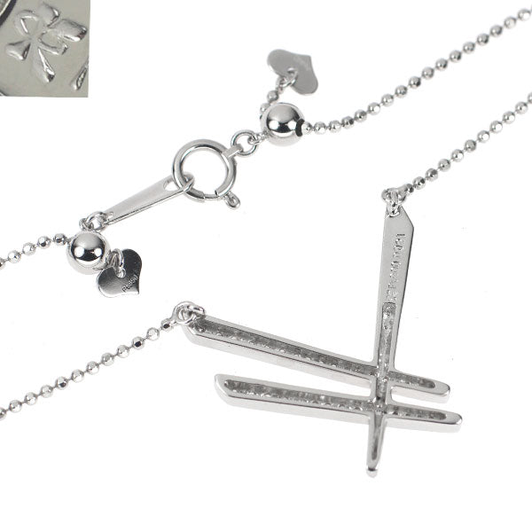 カラッチ Pt ダイヤモンド ペンダントネックレス 0.21ct
