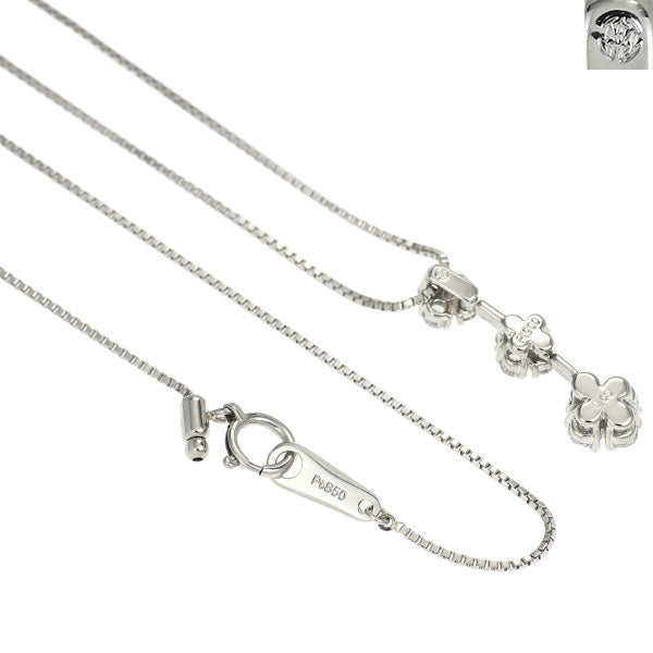 モニッケンダム Pt900/ Pt850 ダイヤモンド ペンダントネックレス 0.65ct
