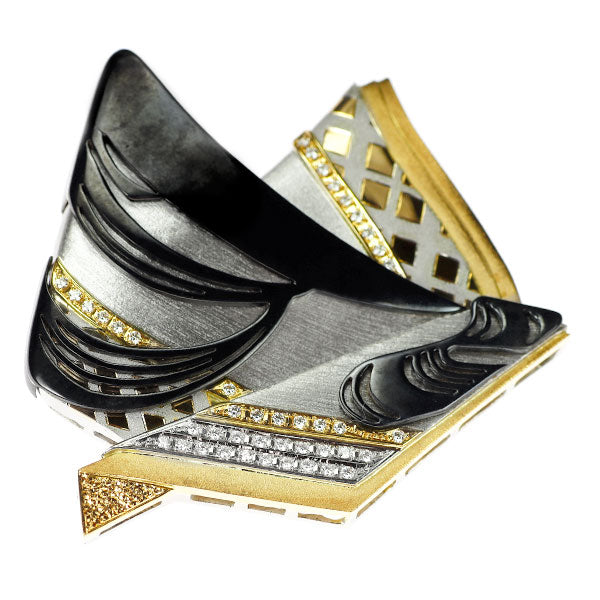 専用　本鼈甲　ブローチ　帯留　41g タカチ　東な7-0317☆2F 78214480a9b5d8c0055357999cb429