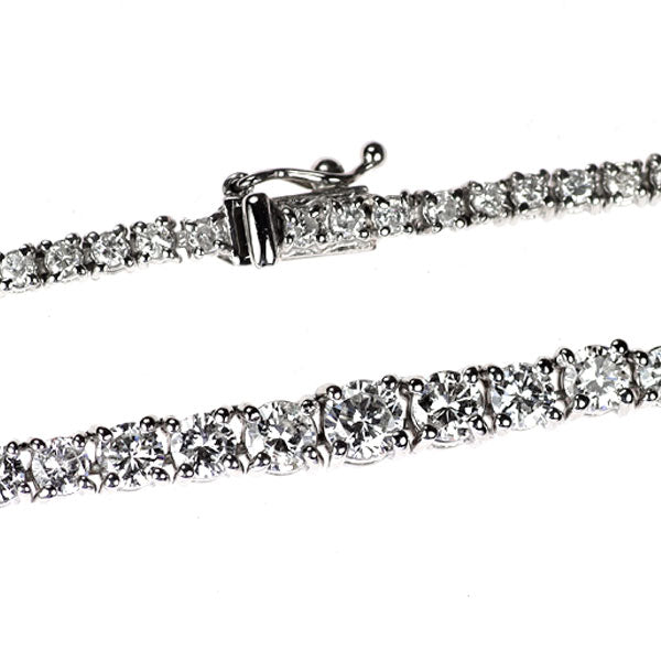 Pt850 ダイヤモンド ネックレス 6.00ct テニス