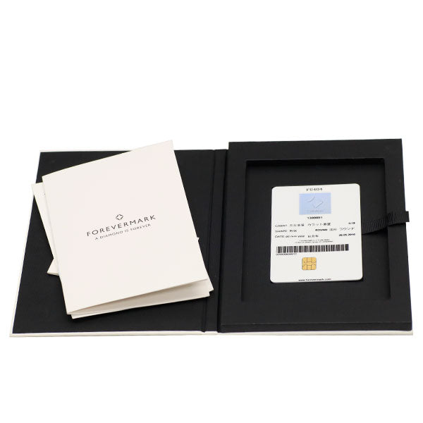 フォーエバーマーク K18YG ダイヤモンド ペンダントネックレス 0.18ct エターナル