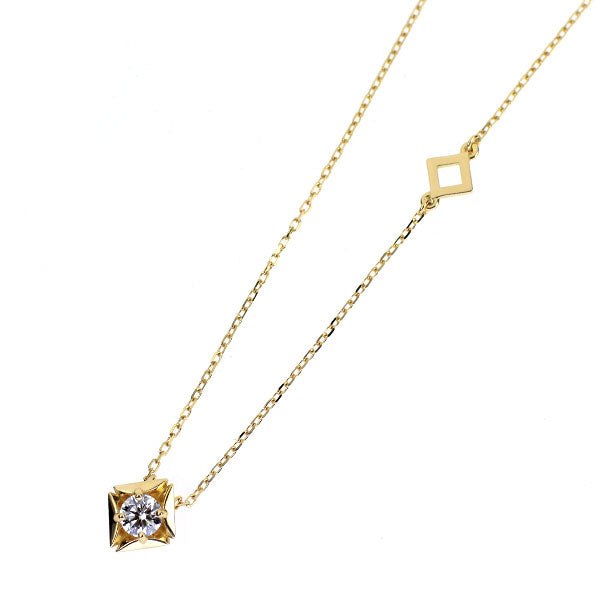 フォーエバーマーク K18YG ダイヤモンド ペンダントネックレス 0.18ct エターナル