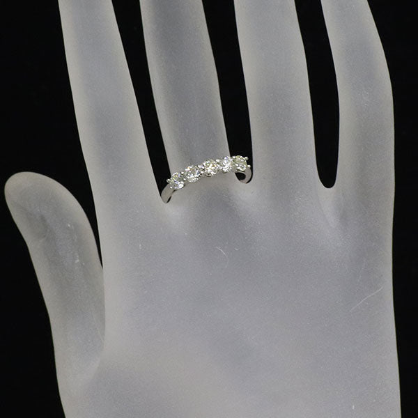 GSTV Pt950 ダイヤモンド リング 0.77ct