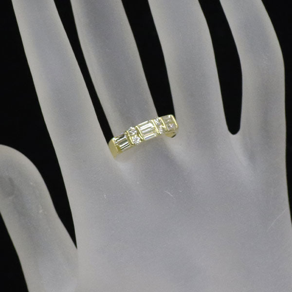 三越 K18YG ダイヤモンド リング 1.16ct