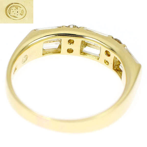 三越 K18YG ダイヤモンド リング 1.16ct