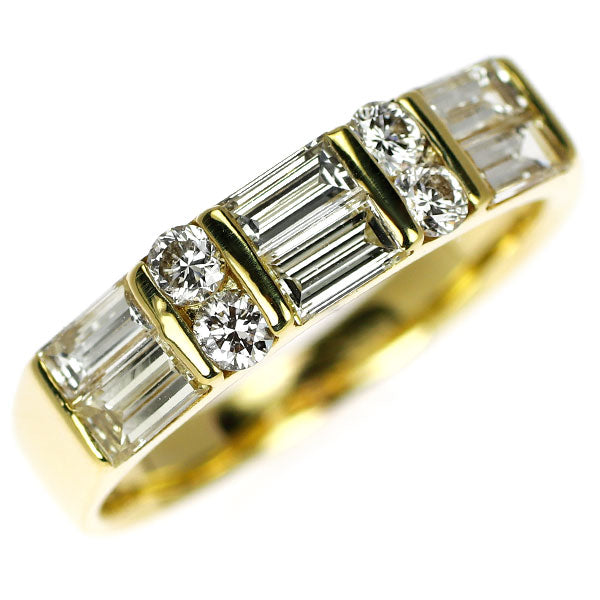 三越 K18YG ダイヤモンド リング 1.16ct