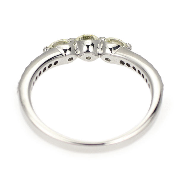 Pt900 ダイヤモンド リング 0.503ct D0.07ct