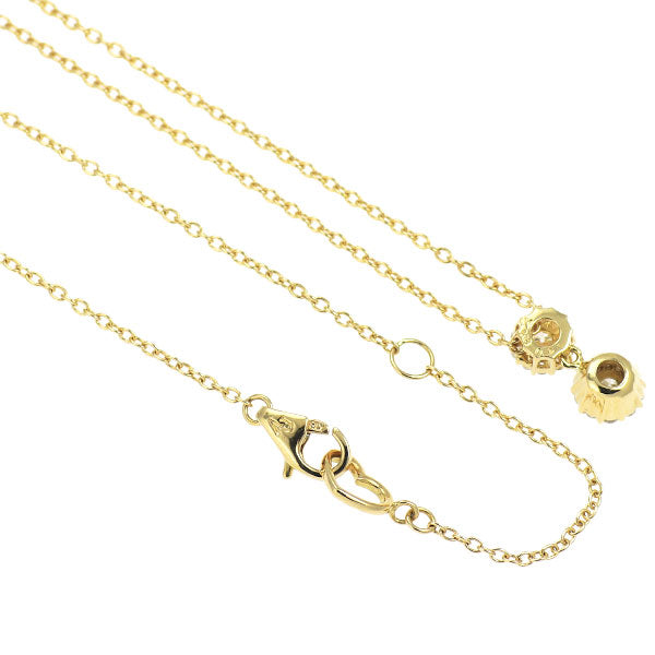 ポンテヴェキオ K18YG ダイヤモンド ペンダントネックレス 0.21ct
