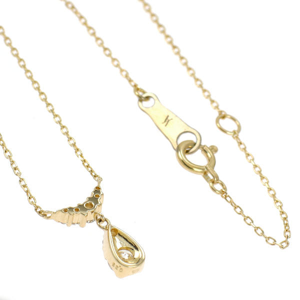 ヴァンドーム青山 K18YG ダイヤモンド ペンダントネックレス 0.25ct