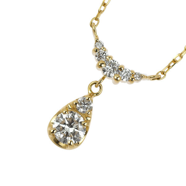ヴァンドーム青山 K18YG ダイヤモンド ペンダントネックレス 0.25ct